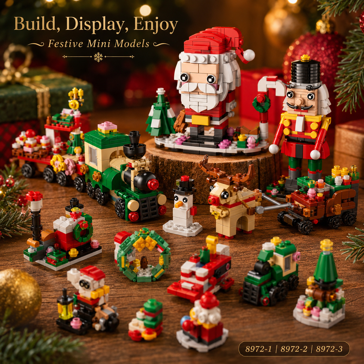 24-Day Christmas Building Block Advent Calendar 🎄🧱