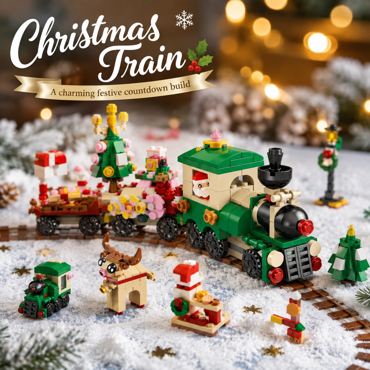 24-Day Christmas Building Block Advent Calendar 🎄🧱
