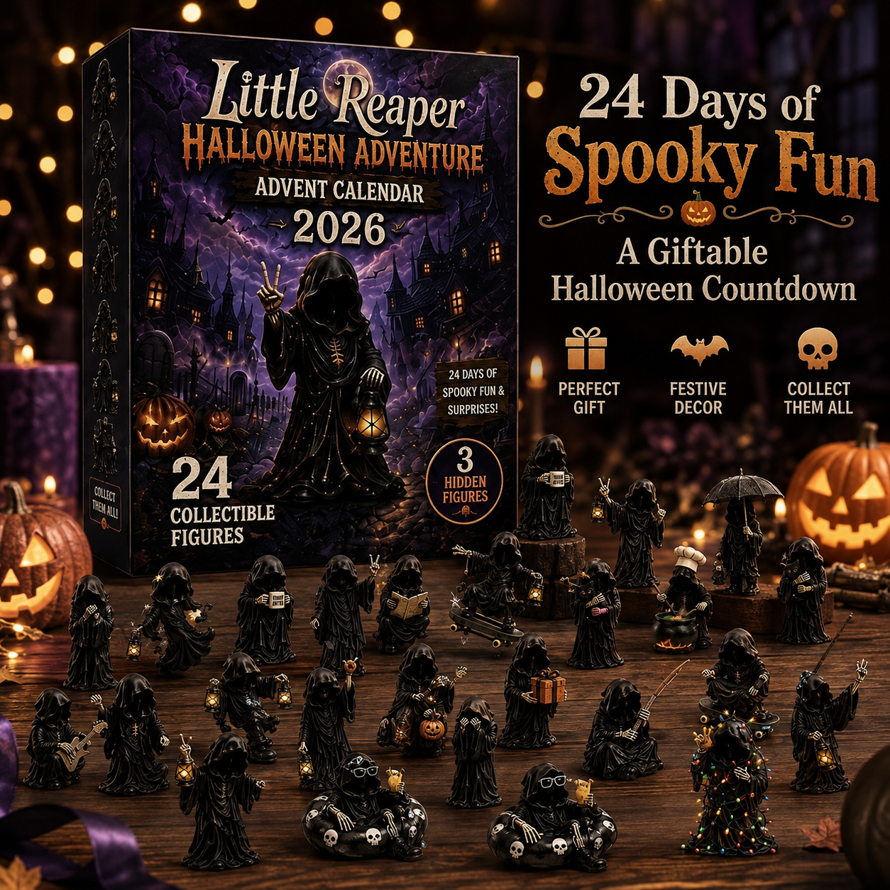 Little Reaper 24-Day Halloween Advent Calendar 👻🎃