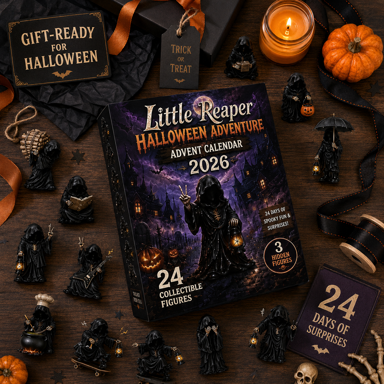 Little Reaper 24-Day Halloween Advent Calendar 👻🎃