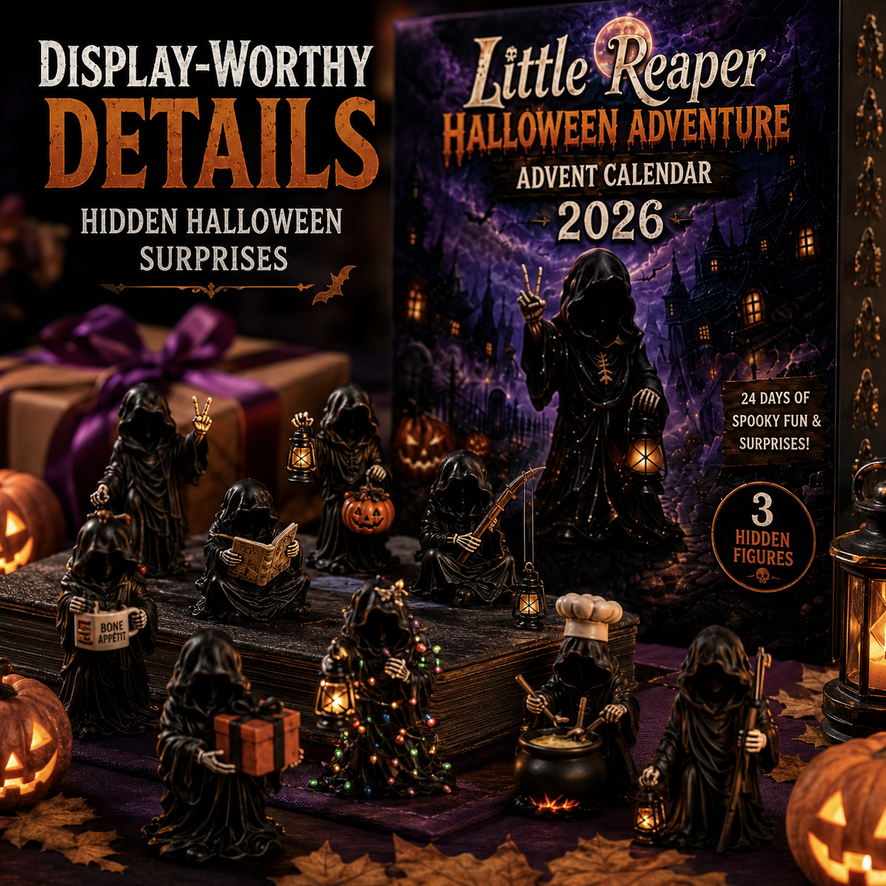 Little Reaper 24-Day Halloween Advent Calendar 👻🎃