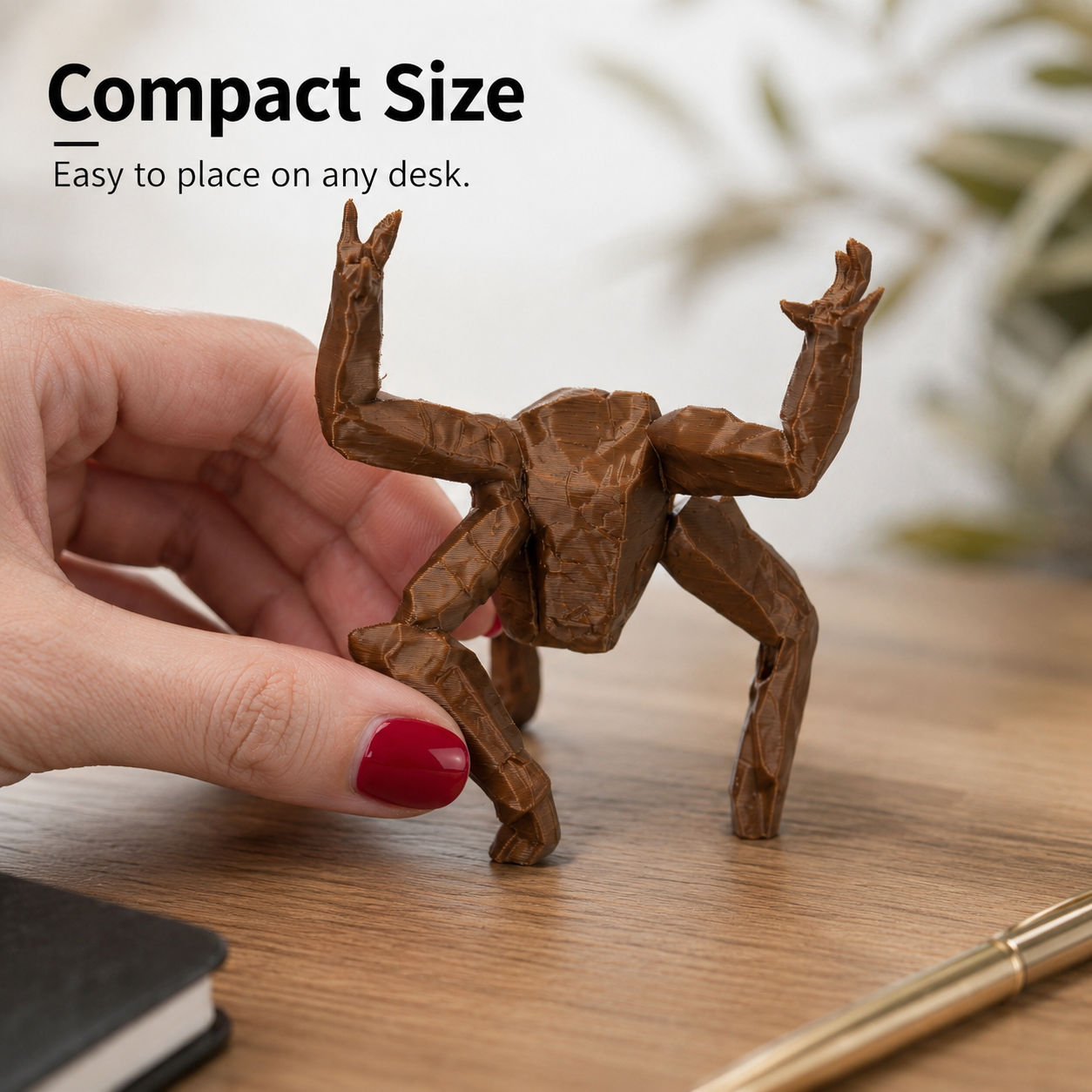 3D-Printed Rocky Pen Holder ✍️