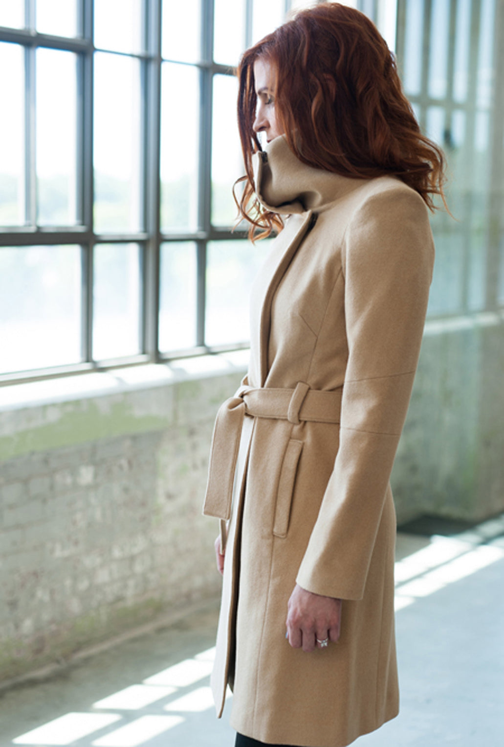 ARCHITECTS COAT CARAMEL