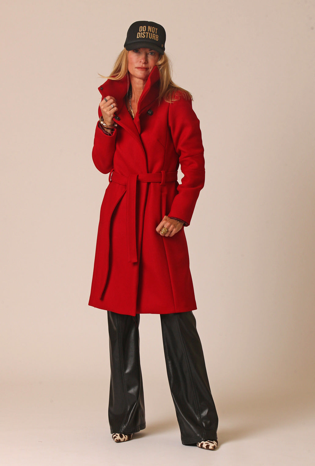 ARCHITECTS COAT CRIMSON
