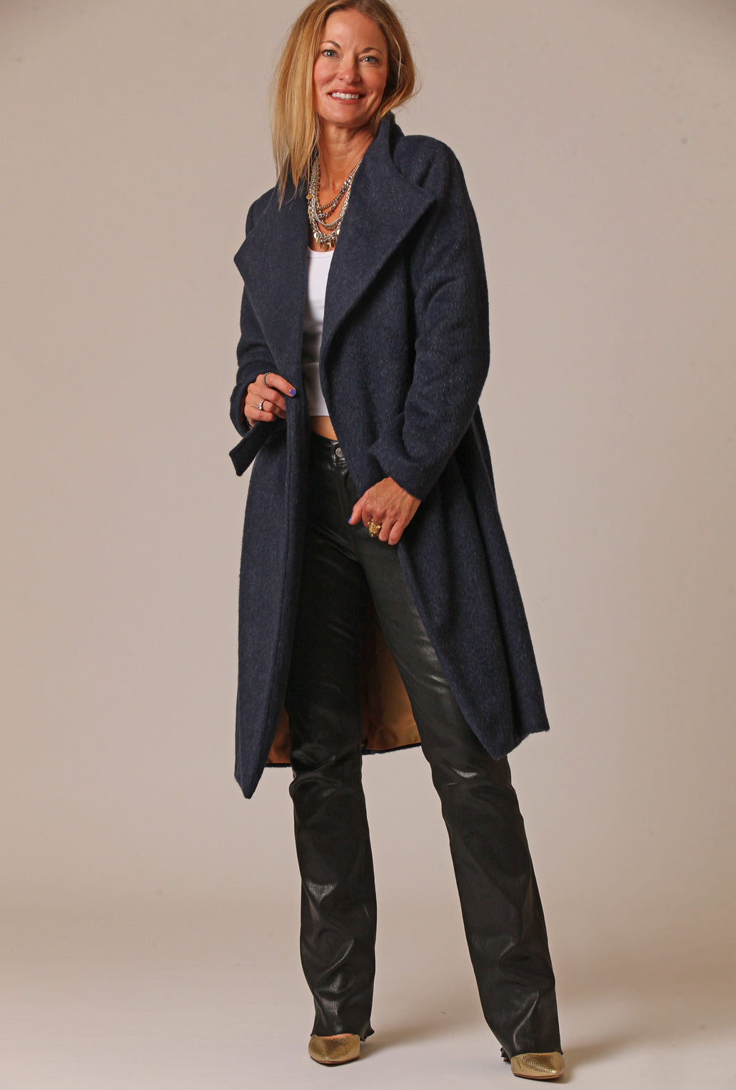 COACH COAT MIDNIGHT