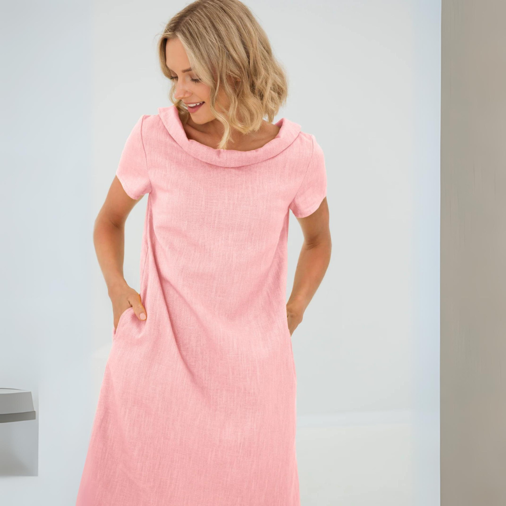 Linen summer dress