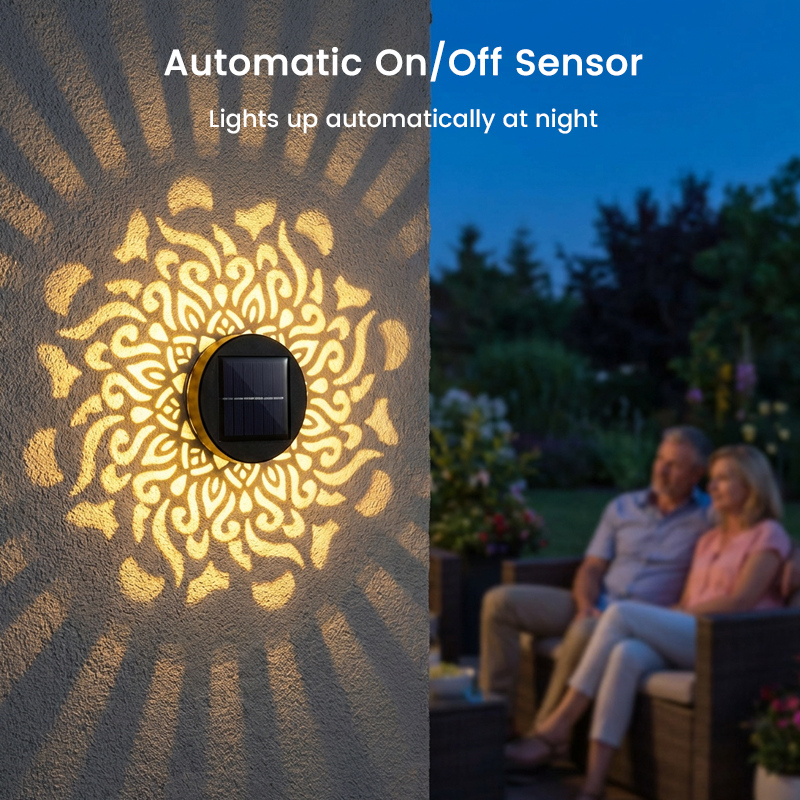📢50% off!! ⏰ solar energy mandalas projector