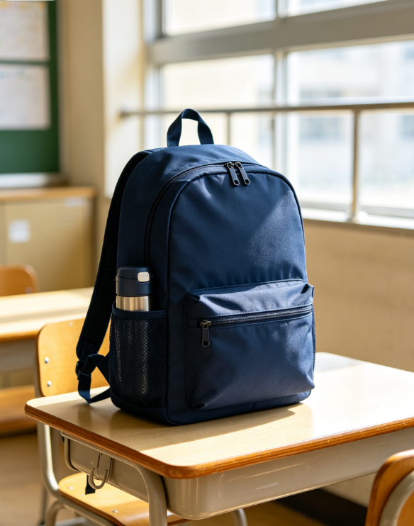 Mochila escolar básica ligera para estudiantes