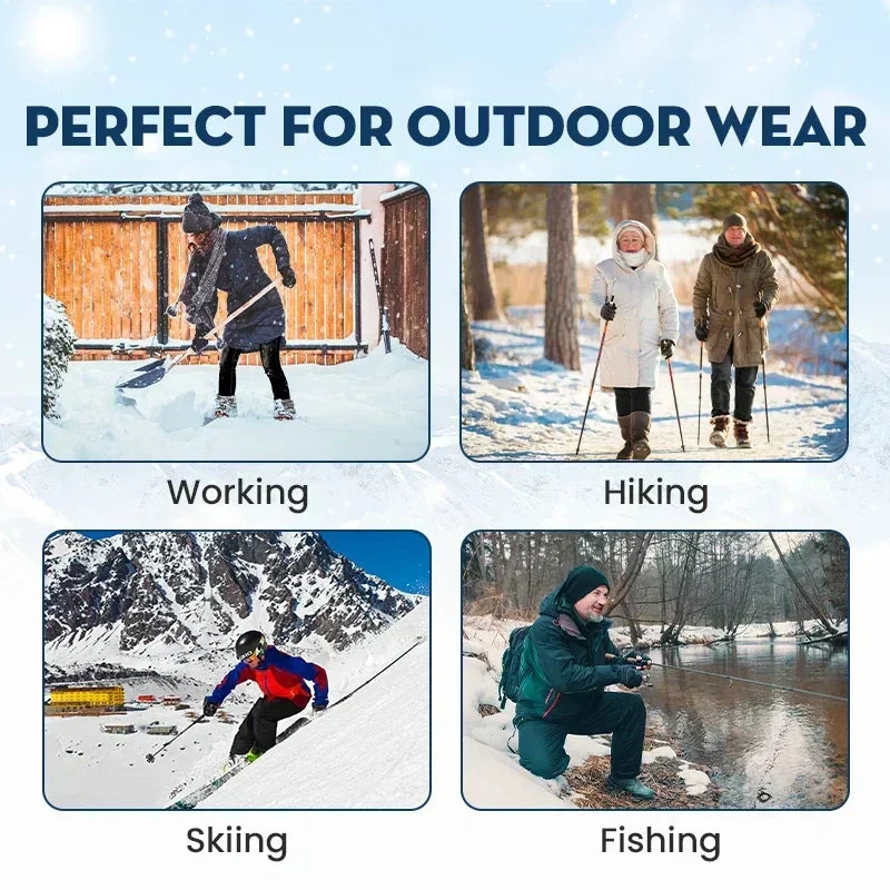 ⏳LAST DAY SALE 50% OFF!! ✨Unisex Super Cozy & Warm Fleece-Lined Waterproof Pants