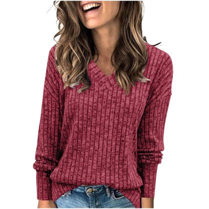 Women Casual Fall Tops Lightweight Tunic Sweaters