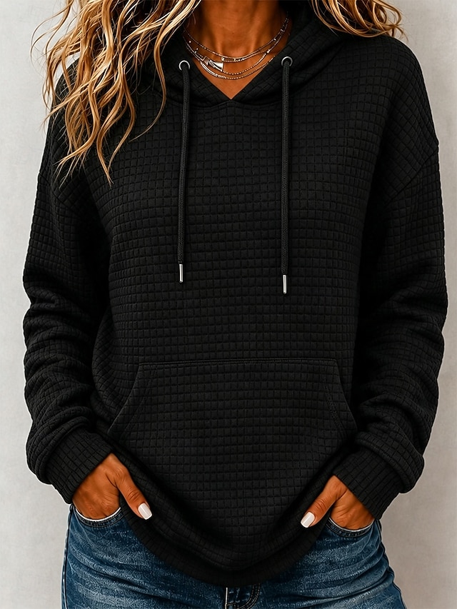🚀Shipped within 24 hours🚀🔥Drawstring Hoodie With Kangaroo Pocket