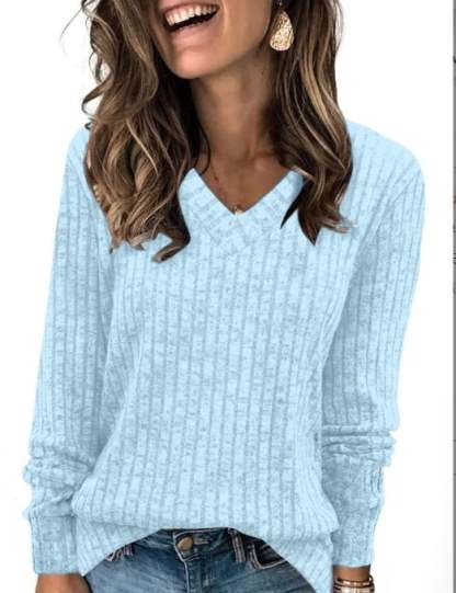 Women Casual Fall Tops Lightweight Tunic Sweaters