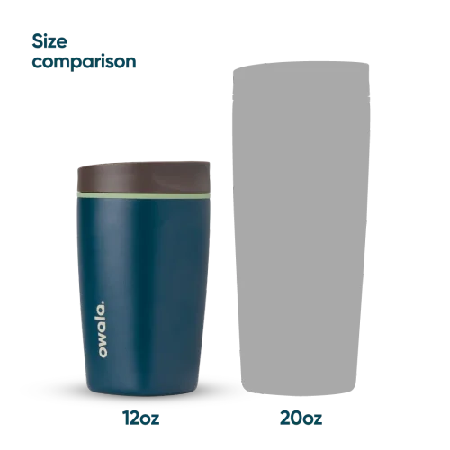 Owala SmoothSip Slider – Moonlit Shadow – 12oz
