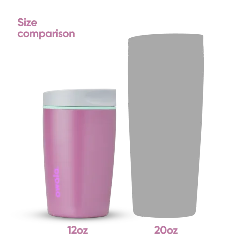 Owala SmoothSip Slider – Plum Perfect – 12oz