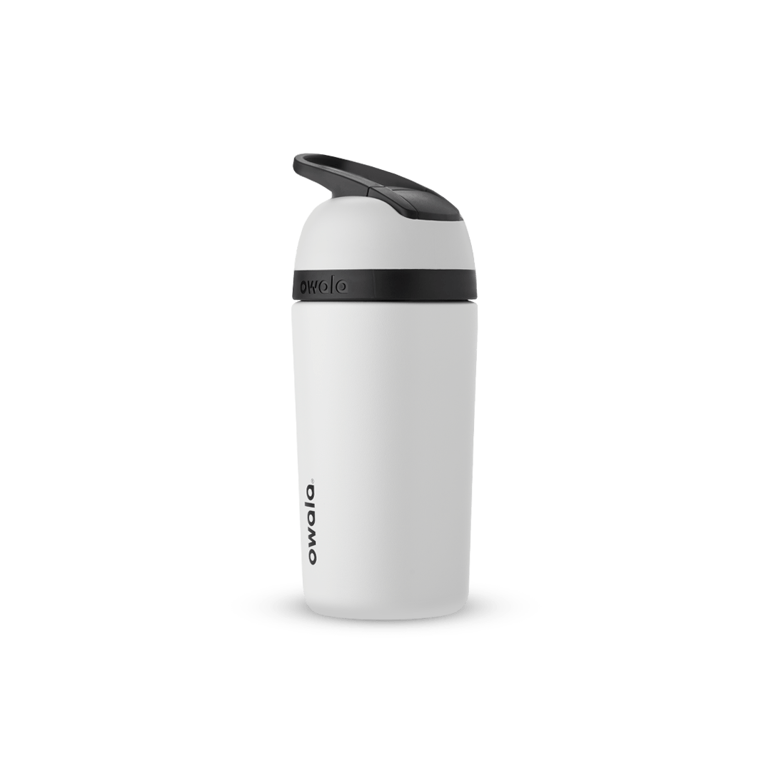 Owala Kids’ Stainless Steel Flips Grey + Black
