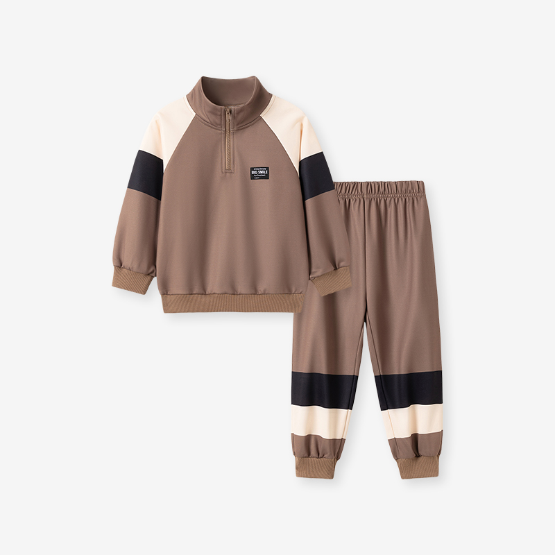Baby & Kids Khaki Autumn Cotton Printing Sets