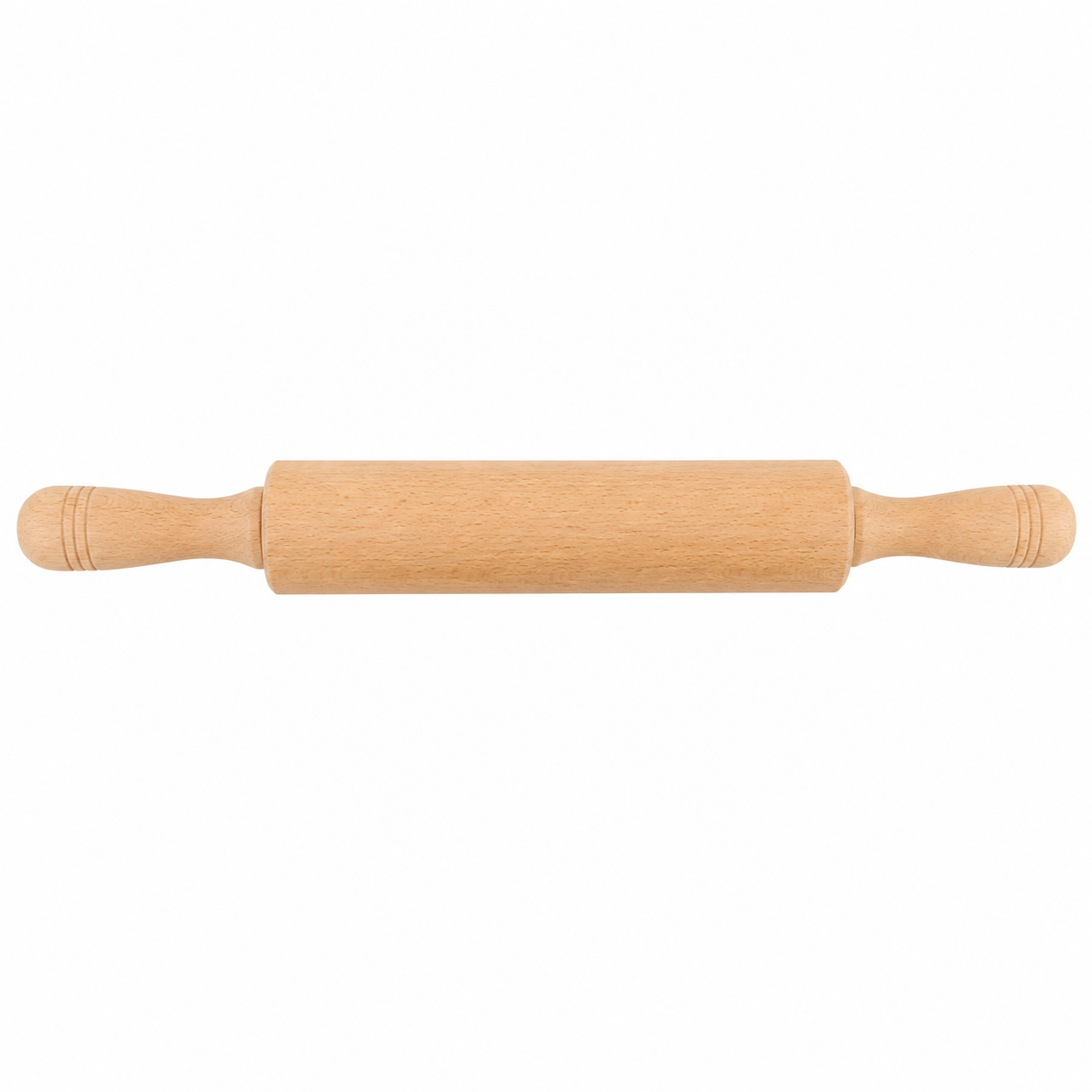 Teigrolle aus Buchenholz 44 cm mit glatter Oberfläche-AvoriaNest