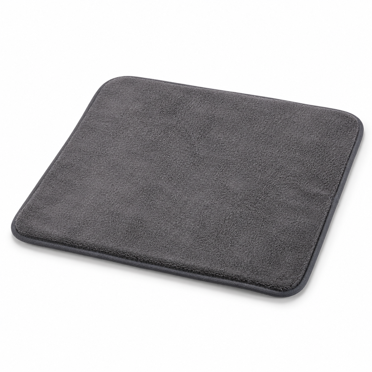 Geschirrabtropfmatte Mikrofaser dunkelgrau 50 x 40 cm-AvoriaNest