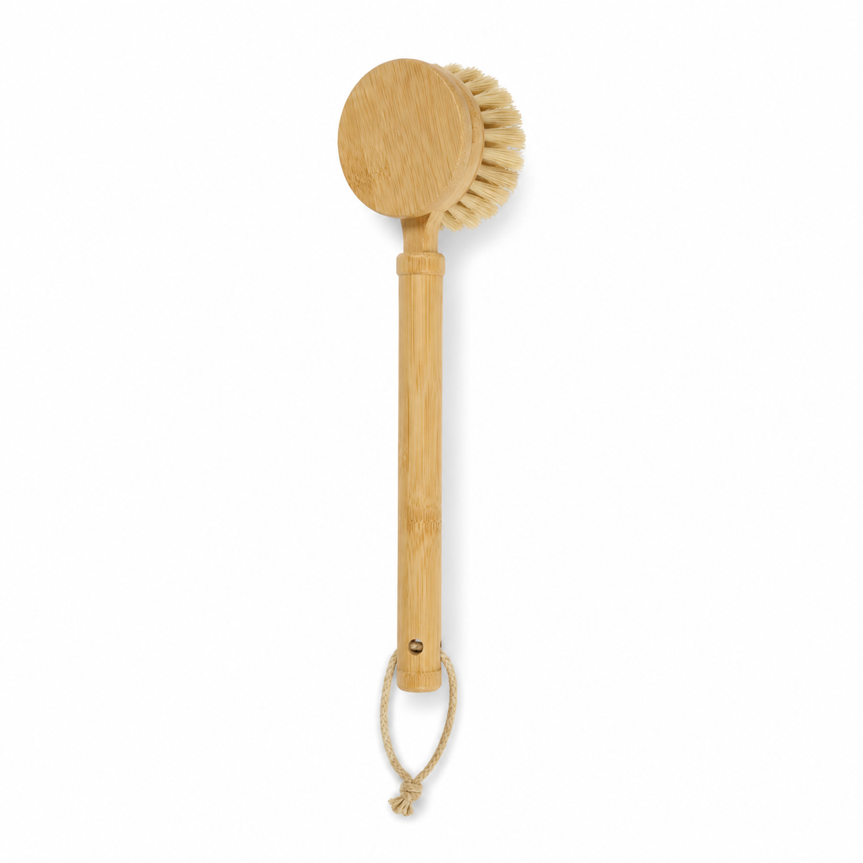 Spülbürste aus Bambus mit Wechselkopf natur 23 cm-AvoriaNest