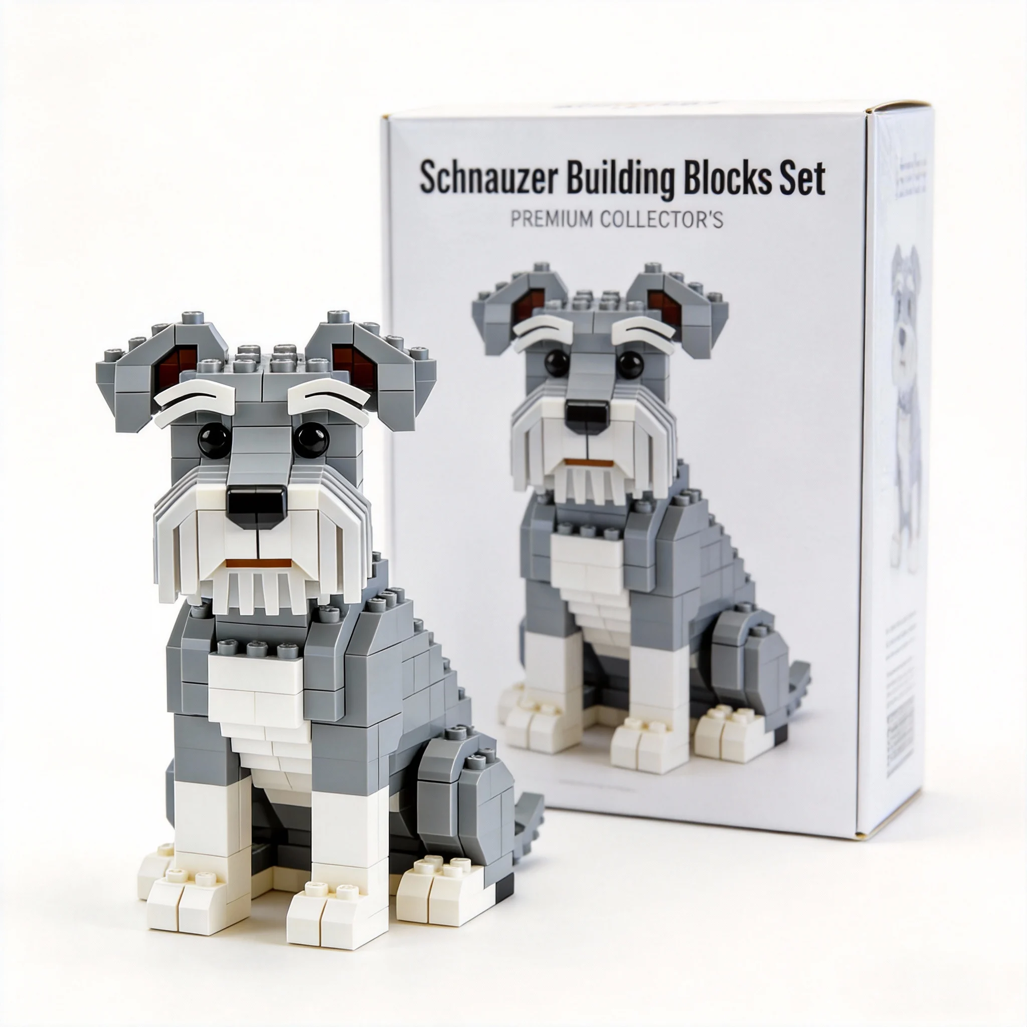 Schnauzer Brick Set🐶