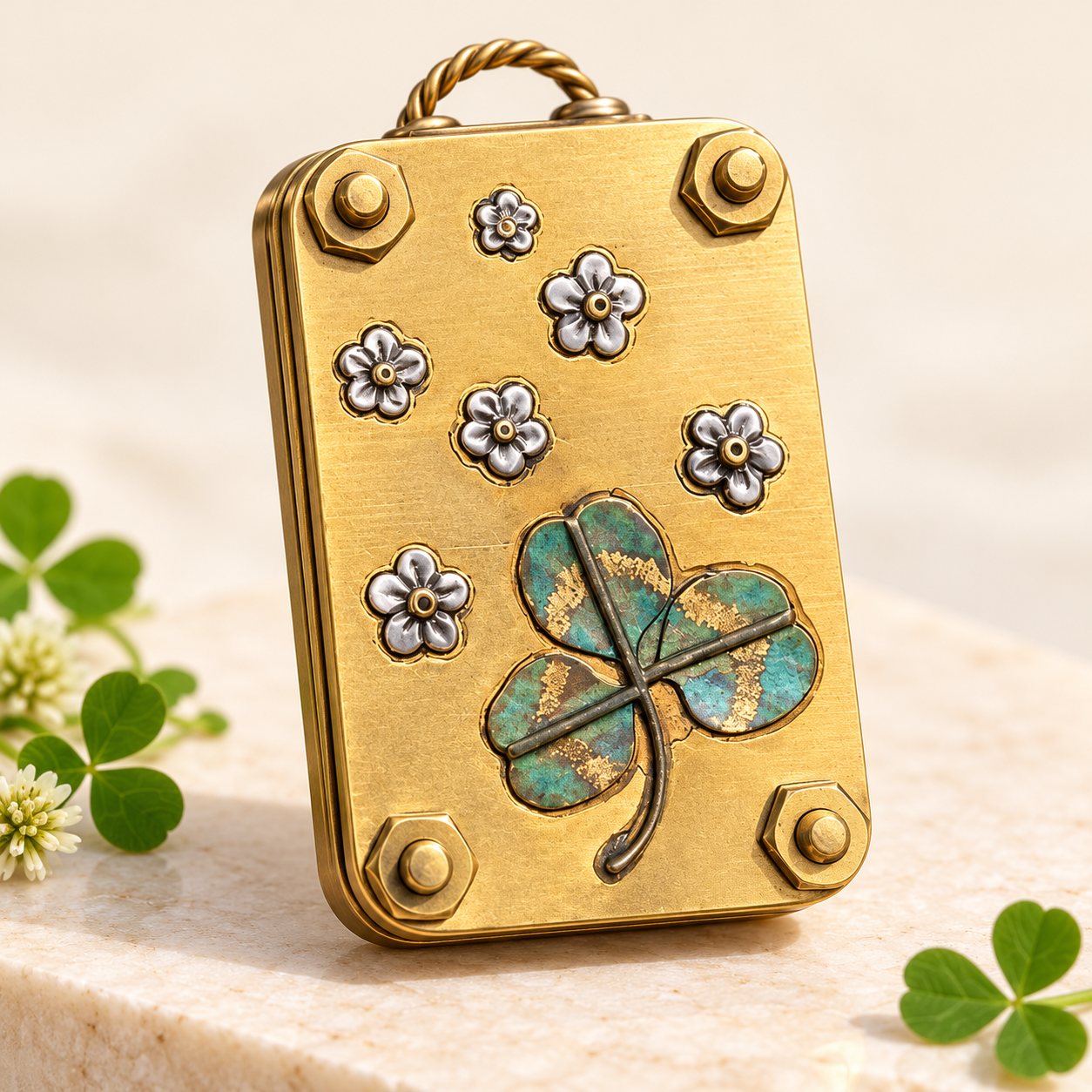 🌸 Mini Portable Flower Press Kit （with 10 Pressing Paper Sheets） – Preserve Flowers & Create Beautiful Keepsakes 🌿
