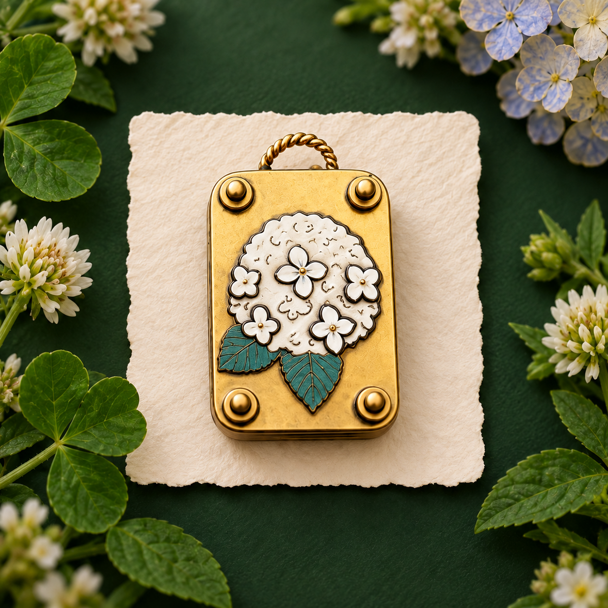 🌸 Mini Portable Flower Press Kit （with 10 Pressing Paper Sheets） – Preserve Flowers & Create Beautiful Keepsakes 🌿