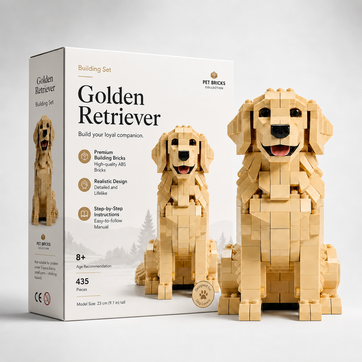 😍 2026 Best Seller 🐕 Golden Retriever Brick Set ✈️ Buy 2 & Get Free Shipping