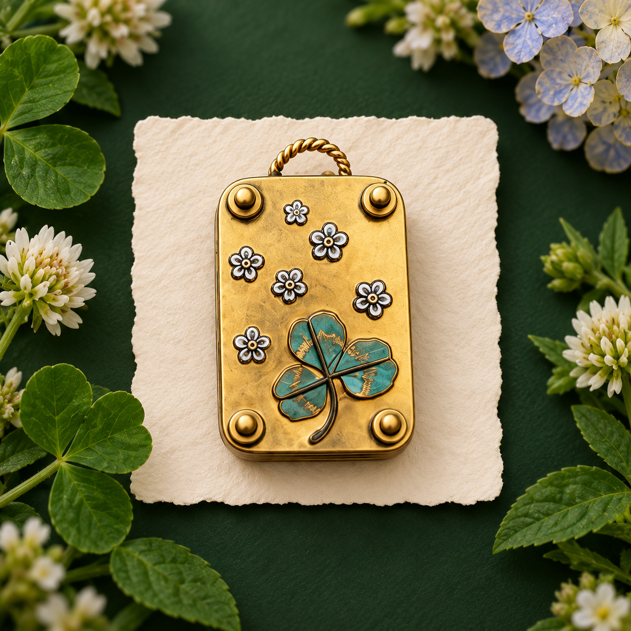 🌸 Mini Portable Flower Press Kit （with 10 Pressing Paper Sheets） – Preserve Flowers & Create Beautiful Keepsakes 🌿