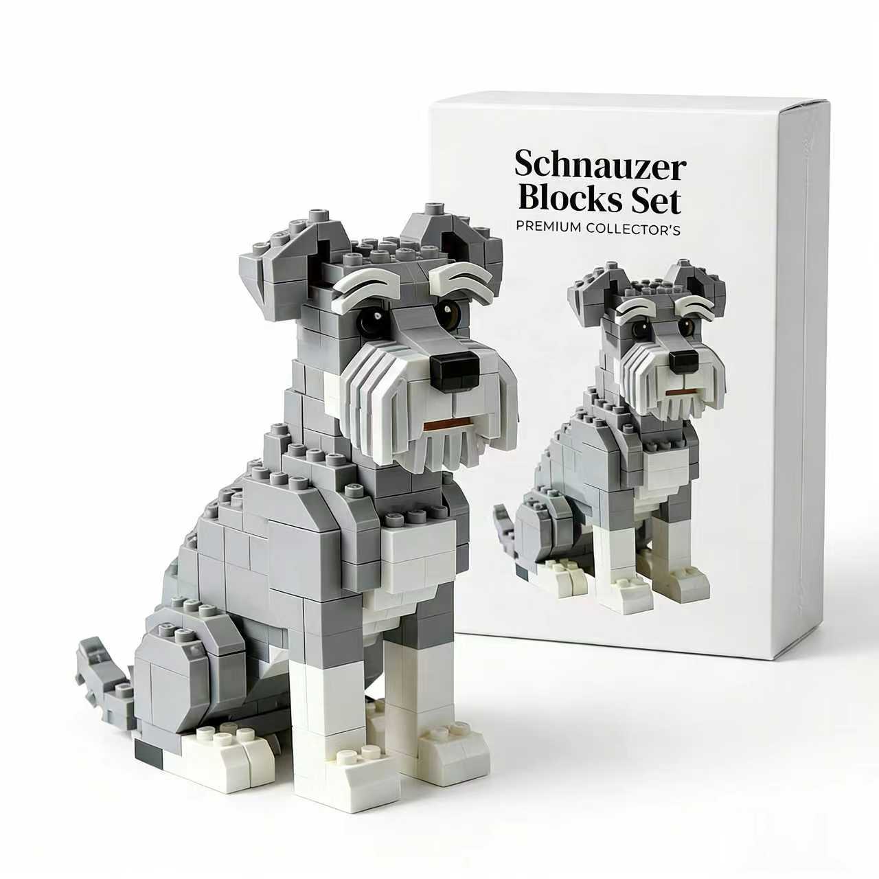 Schnauzer Brick Set🐶