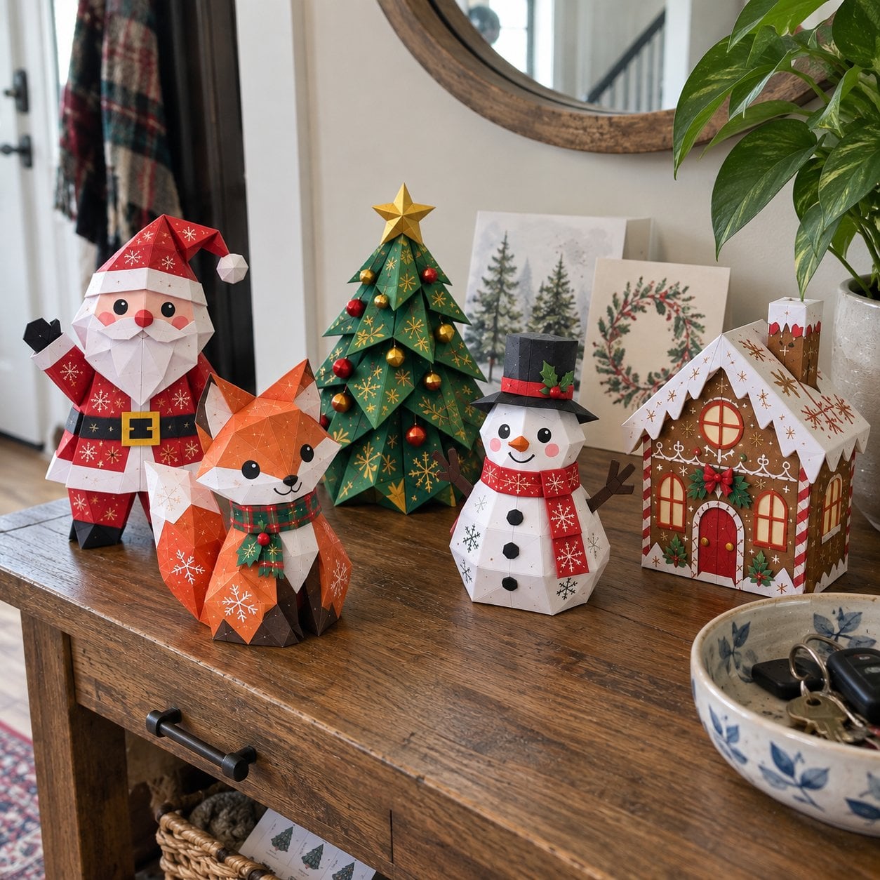 Last Day 57% OFF🎄Beginner-Friendly 3D Christmas Paper Craft Kit | Easy Layered DIY Holiday Decoration ✨