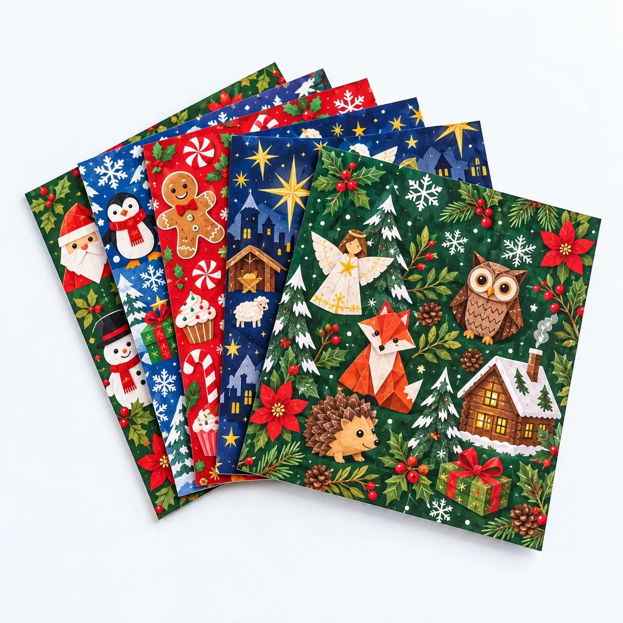 Last Day 57% OFF🎄Beginner-Friendly 3D Christmas Paper Craft Kit | Easy Layered DIY Holiday Decoration ✨