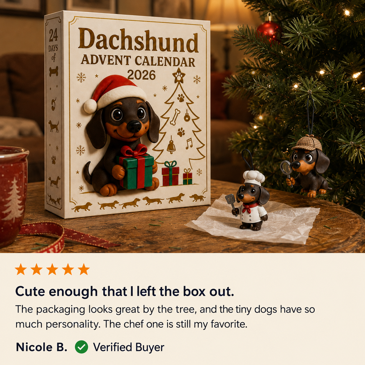 Verified customer review 6