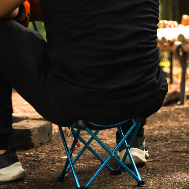 Mini outdoor folding stool