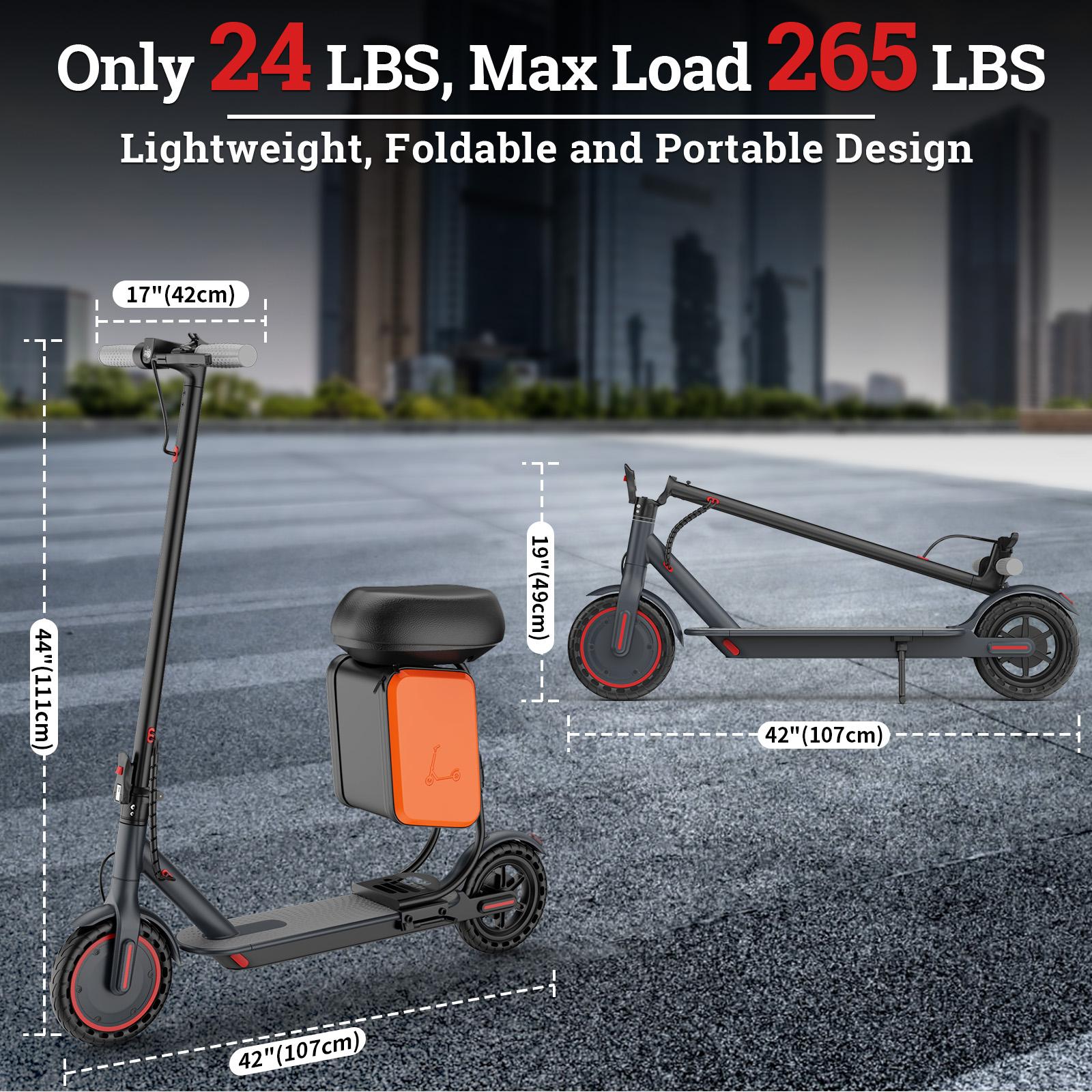 SummerVibes【AOPO】Electric Scooter  8.5" Solid Tire,Powerful 350W Motor, 19 MPH,15 Miles Max Range, 264LBS Load Capacity, Aluminum Alloy Frame, Foldable, the Perfect Gift for Family and Friends, Ideal for Adults & Teens for Commuting. SpringSta tiktokshopb