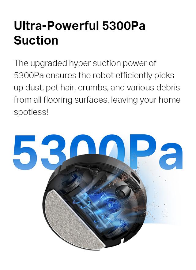 TP-Link & Tapo RV20 Max Plus Ultra-Slim Robot Vacuum and Mop with 5300Pa Suction, MagSLIM LiDAR Navigation, Auto-Empty Dock, 97% Dust Pickup, Alexa & Google Home Compatible - Deep Cleaning Machine Automatic Wireless #SummerWins #DealsForYouDays TP-Link & Tapo RV20 Max Plus Ultra-Slim Robot Vacuum and Mop with 5300Pa Suction, MagSLIM LiDAR Navigation, Auto-Empty Dock, 97% Dust Pickup, Alexa & Google Home Compatible - Deep Cleaning Machine Automatic Wireless #SummerWins #DealsForYouDays