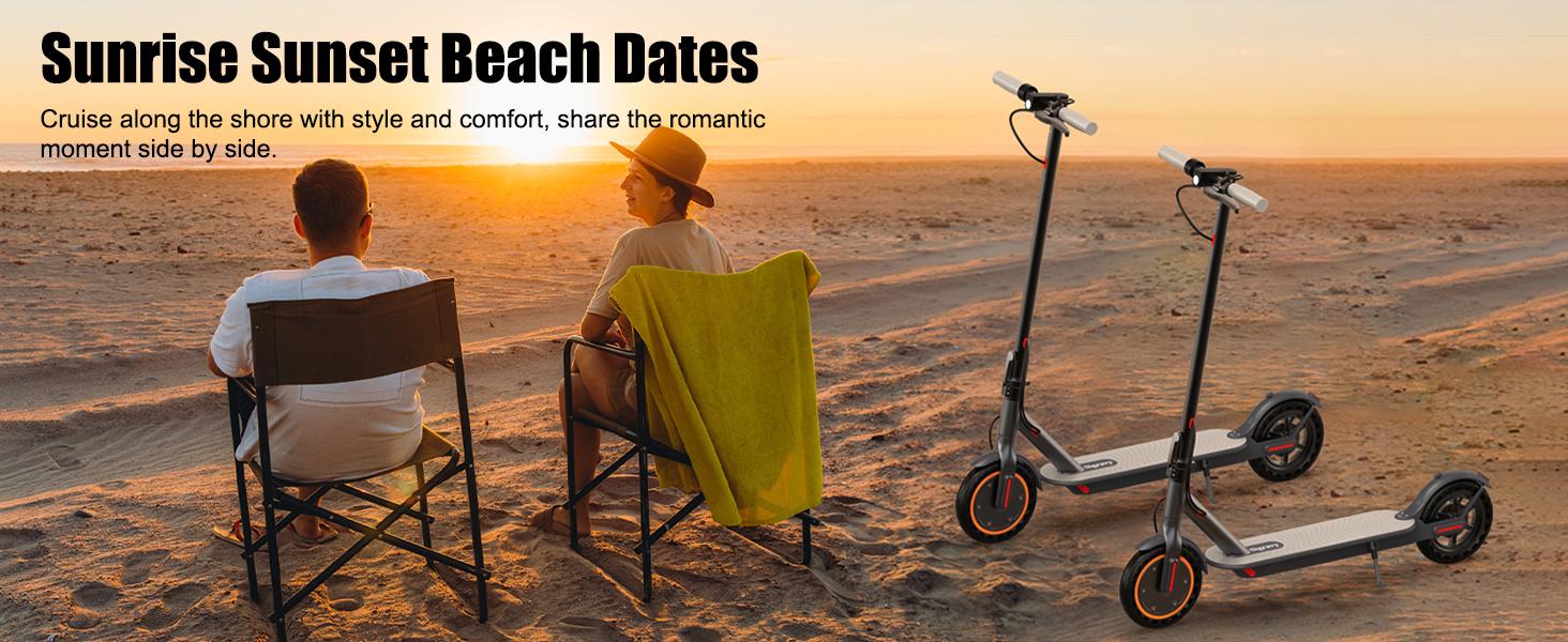 SummerVibes【AOPO】Electric Scooter  8.5" Solid Tire,Powerful 350W Motor, 19 MPH,15 Miles Max Range, 264LBS Load Capacity, Aluminum Alloy Frame, Foldable, the Perfect Gift for Family and Friends, Ideal for Adults & Teens for Commuting. SpringSta tiktokshopb