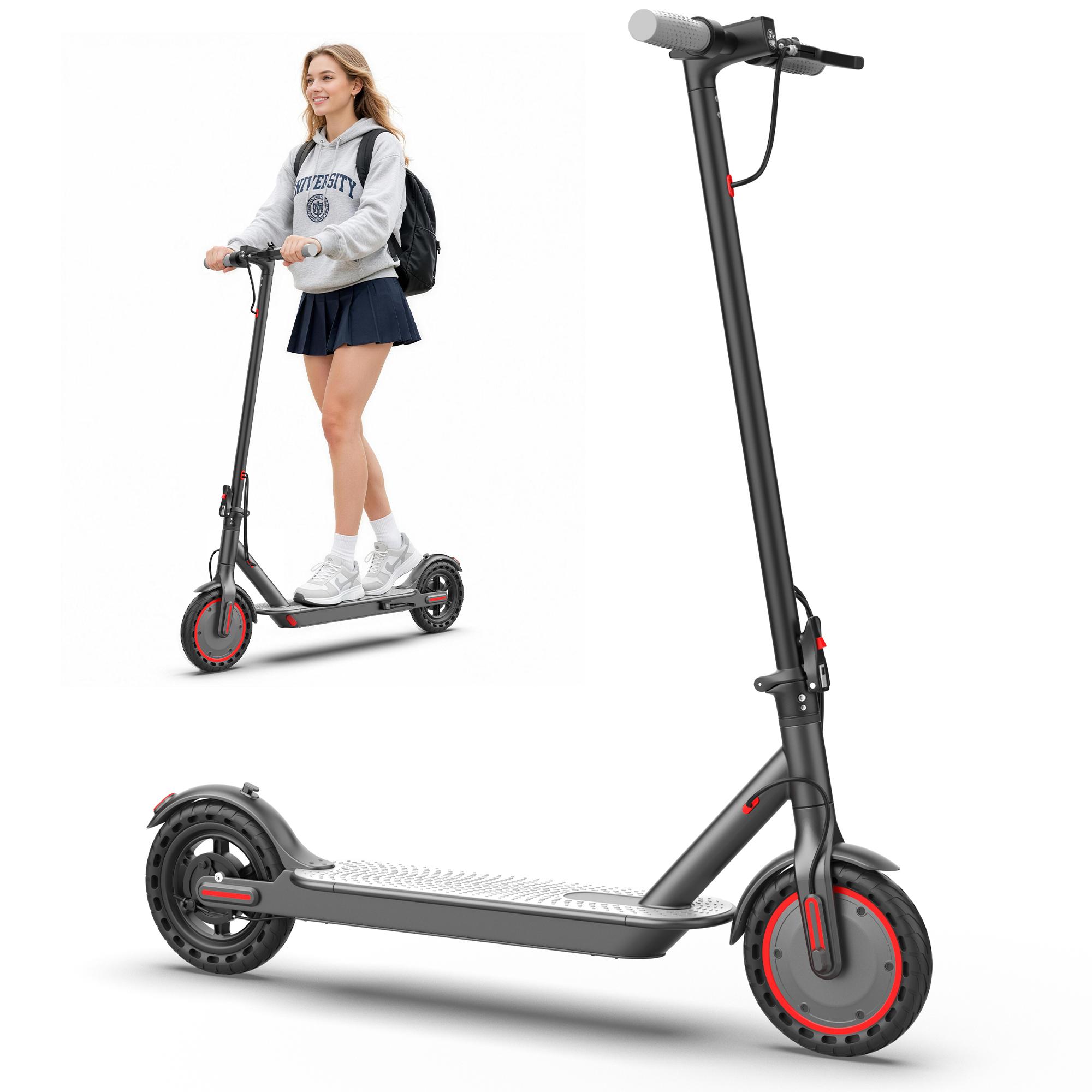 SummerVibes【AOPO】Electric Scooter  8.5" Solid Tire,Powerful 350W Motor, 19 MPH,15 Miles Max Range, 264LBS Load Capacity, Aluminum Alloy Frame, Foldable, the Perfect Gift for Family and Friends, Ideal for Adults & Teens for Commuting. SpringSta tiktokshopb