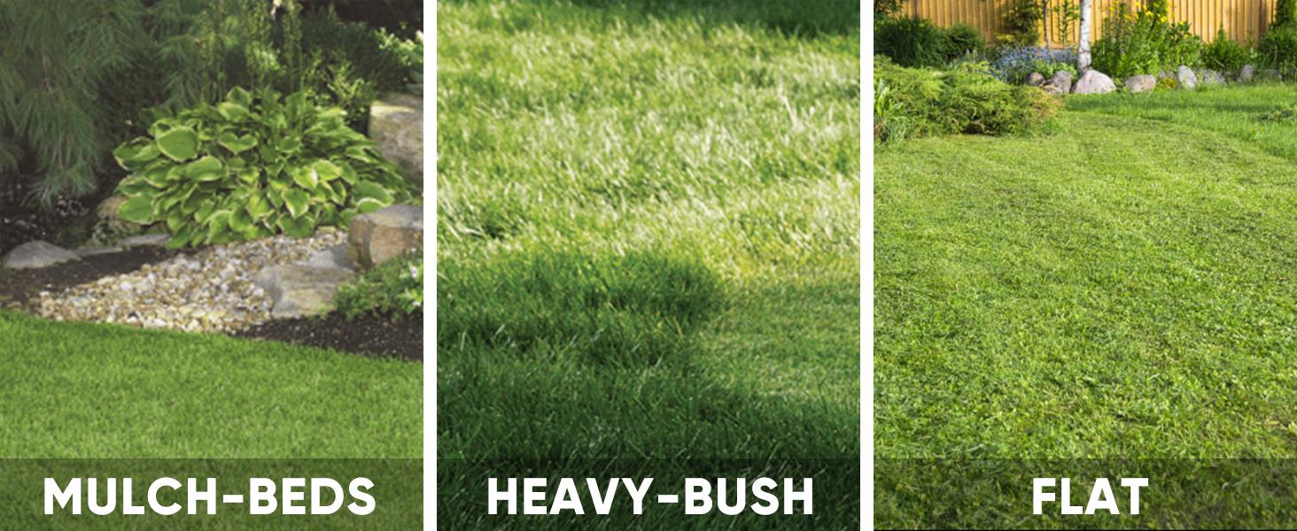PowerSmart 18-Inch 2-in-1/3-In-1 Gas Lawn Mower, 4-Cycle OHV 144cc Engine, Walk-Behind Push Lawn Mower, Mulch/Bag/Side Discharge, 5/6 Height Adjustment, Heavy-Duty for Small Yards (DV8618C/DV8618P)