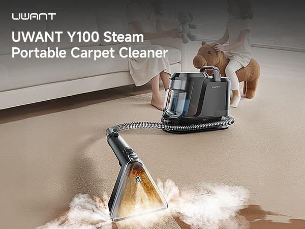 UWANT Portable Carpet Cleaner Machine ZY - Powerful Handheld Vacuum with 18000pa Suction, Deep Cleaning & Water Extraction for Area Rug, Home & Car Upholstery, Lightweight,back to school,back to school haul