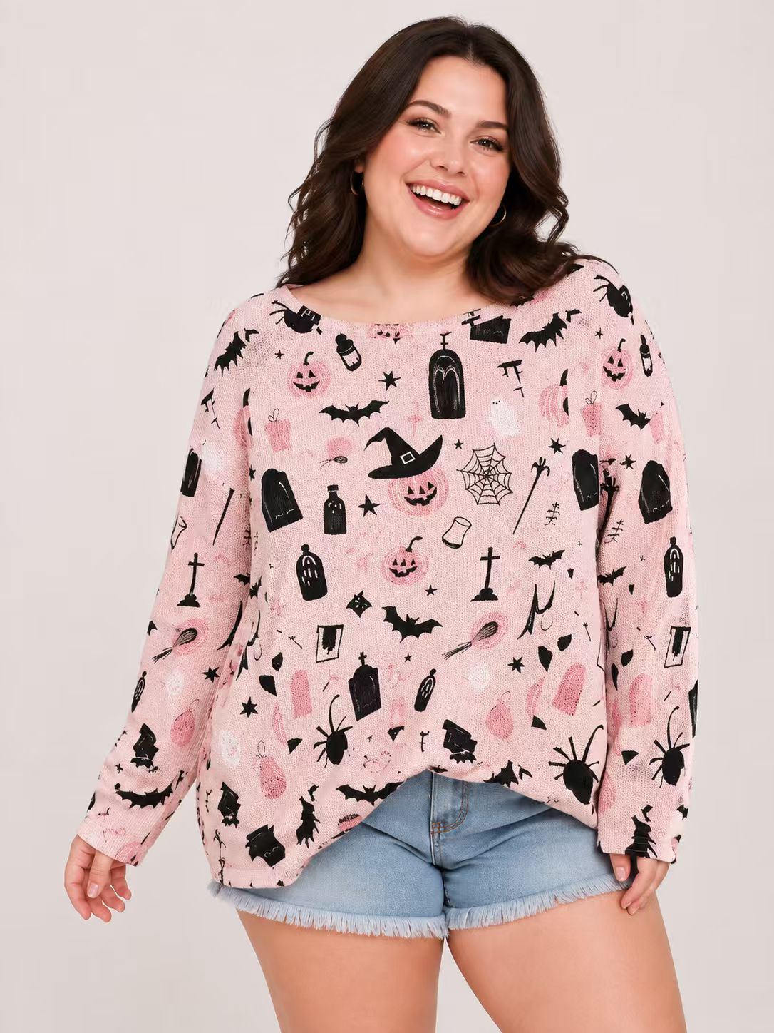 2026 New Amazon Independent Station AliExpress Round Neck Pullover Long Sleeve T-Shirt Women's Autumn New European Size Top