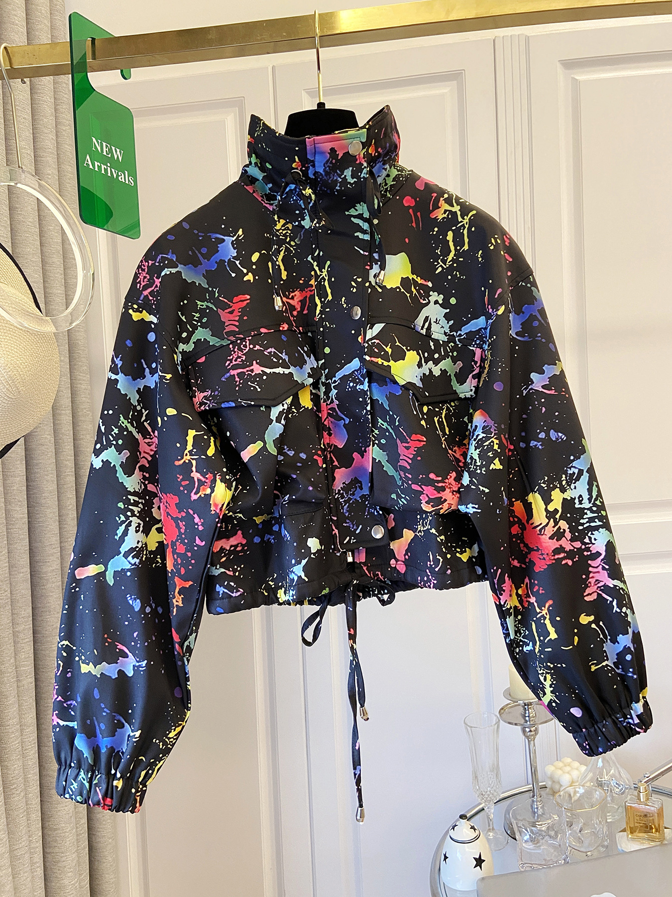 women's short work jacket autumn new loose American jacket