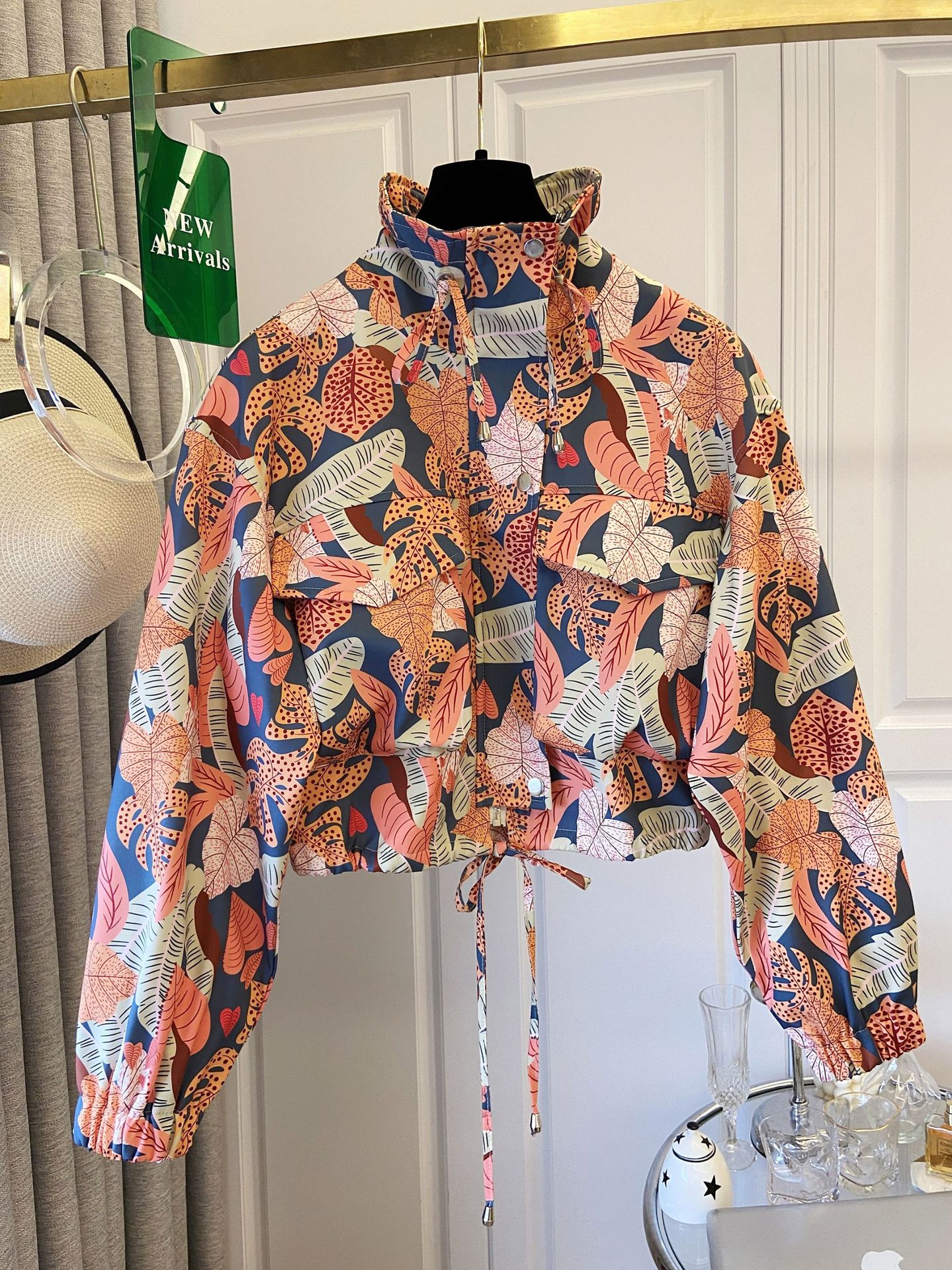 women's short work jacket autumn new loose American jacket