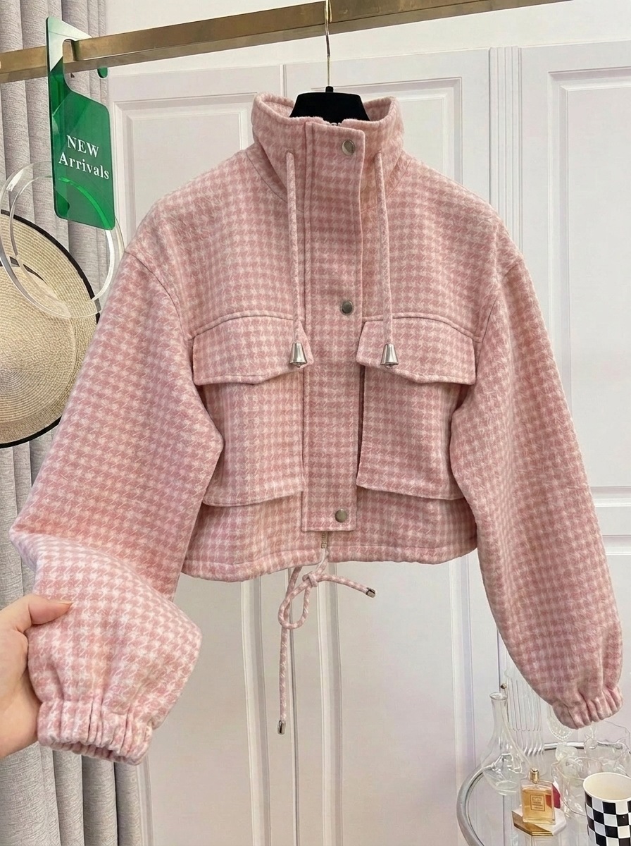 women's short work jacket loose American jacket