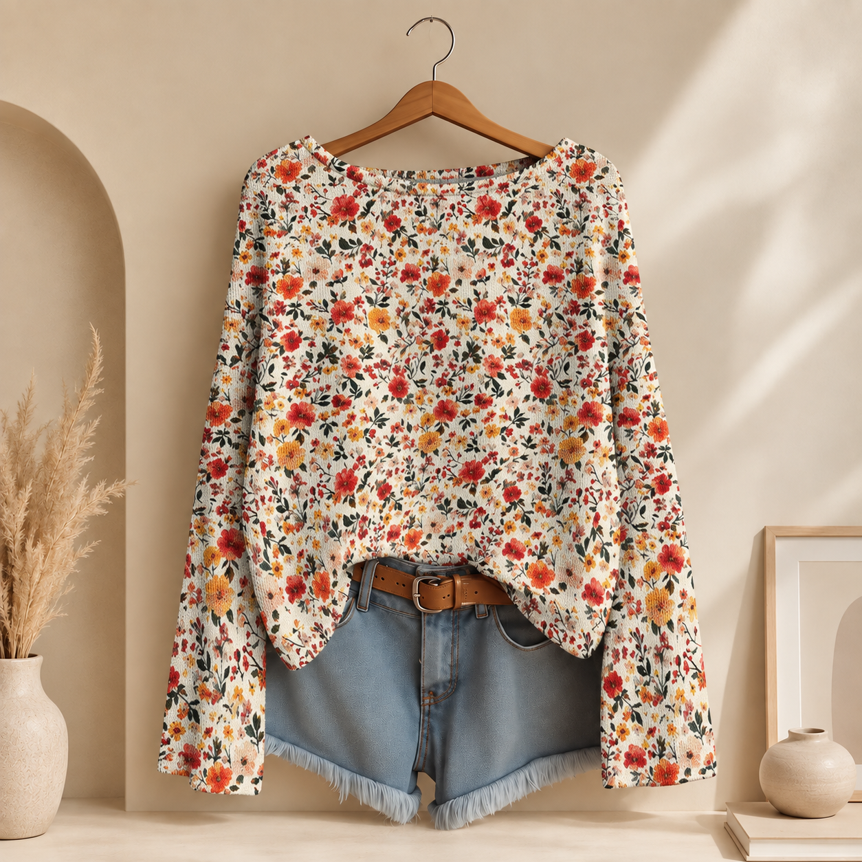 Long Sleeve T-Shirt Women's Autumn New European Size Top