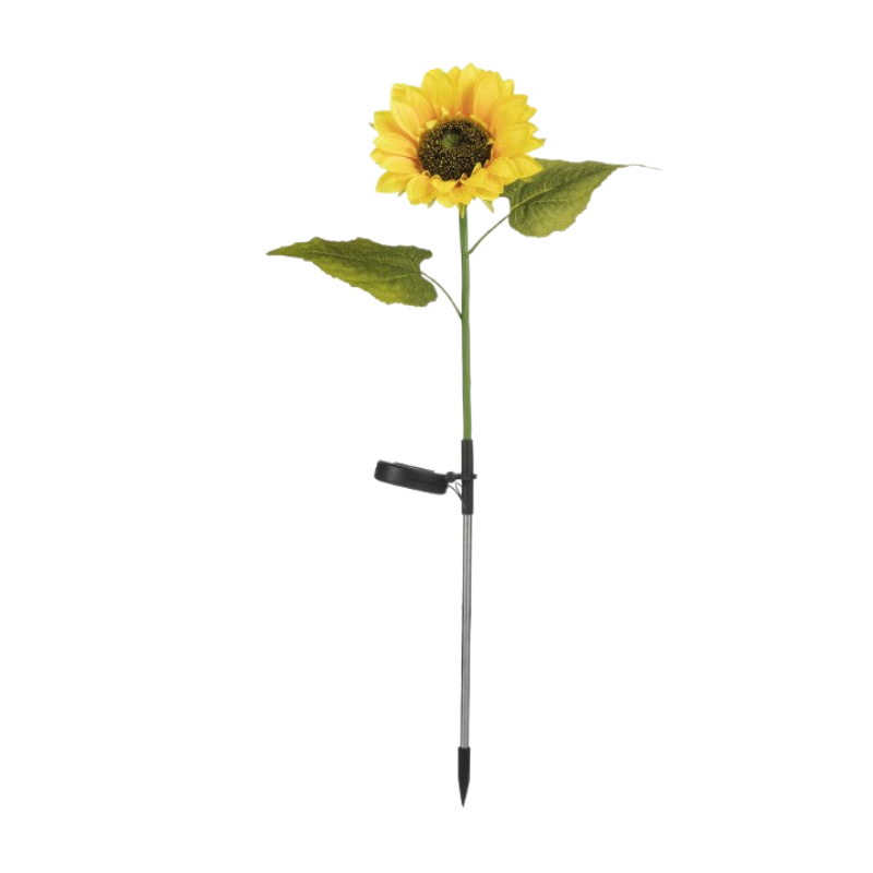 Solar Sunflower Lights 🌻 – Realistic Blooming Flowers with Warm LED Glow for Garden & Yard Decor