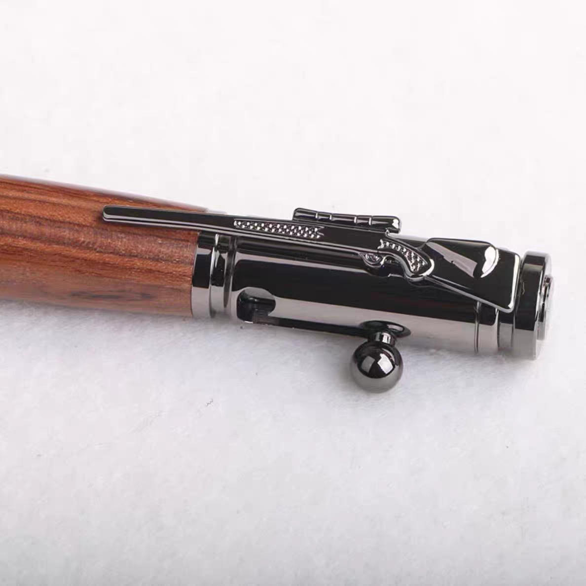 🖊100% Handmade Bolt Action Wooden Bullet PenTM | Crafted From Real Wood & Bullet Casing