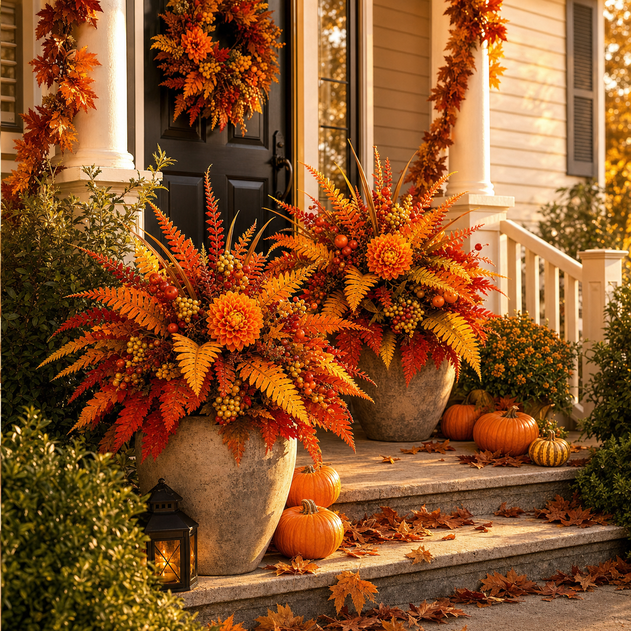💥Hot Sale 50% Off 🍂 Autumn Harvest Floral Garden Stake Arrangement
