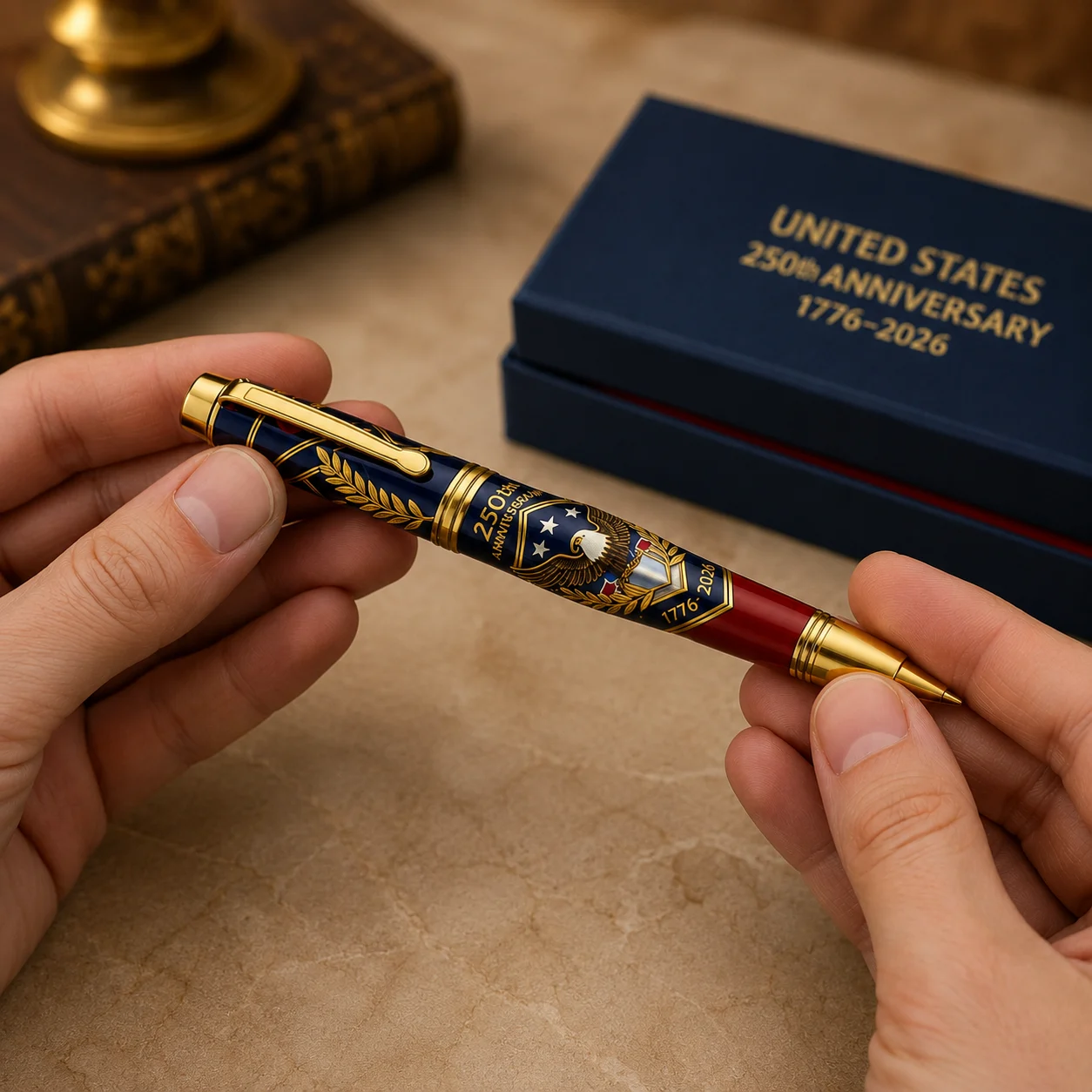 🖊100% Handmade Bolt Action Wooden Bullet PenTM | Crafted From Real Wood & Bullet Casing