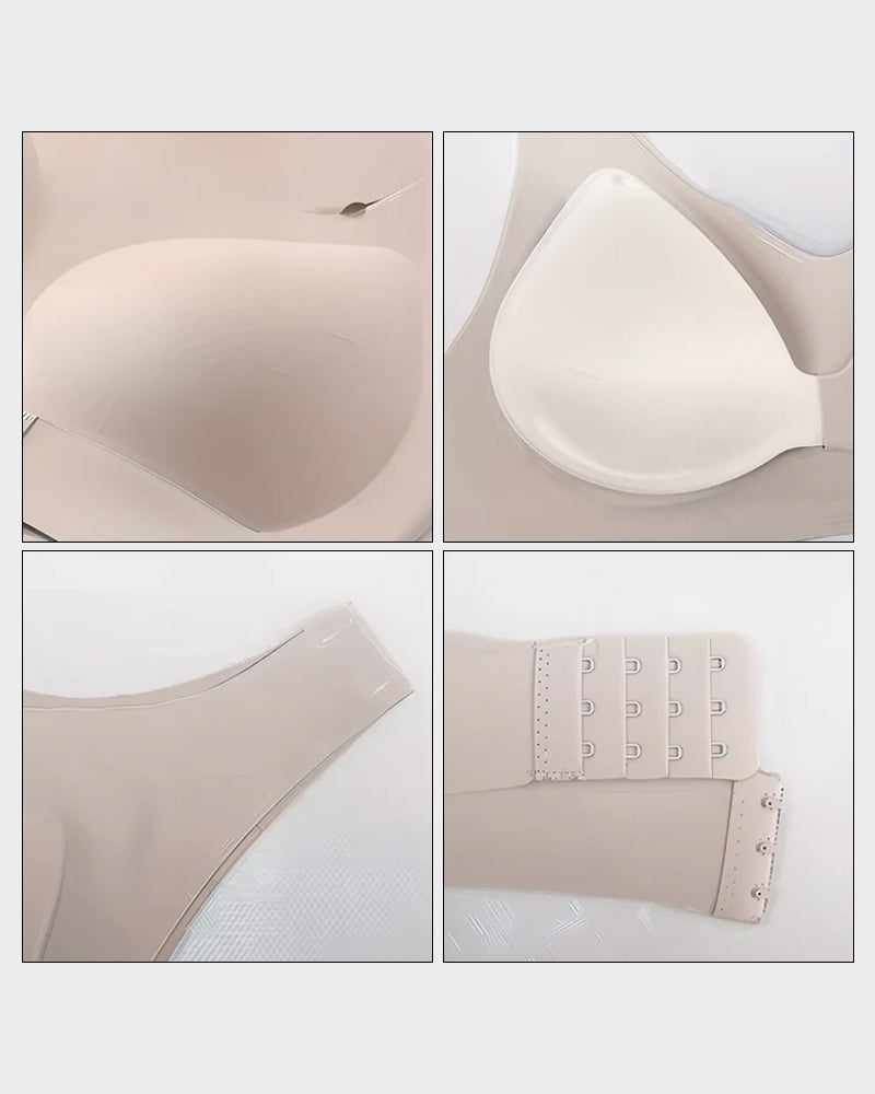 ⏰LAST DAY 68% OFF | Cross‑Back Front Closure Wireless Posture Support Bra
