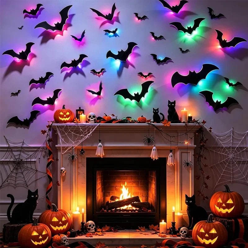 🔥Last Day 49% OFF - LED Glowing Bat Group